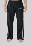 Flagship Straight Fit Trackpant – Black