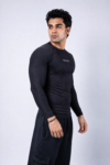 Compression Full Sleeves T-shirt Black