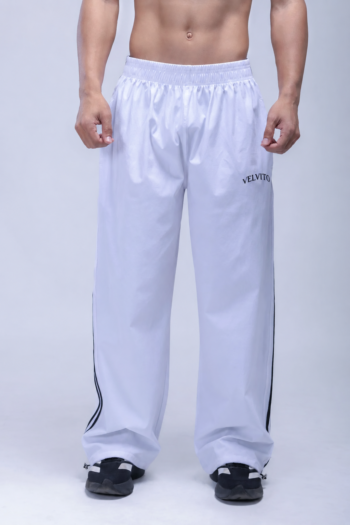 Flagship Straight Fit Track pants White