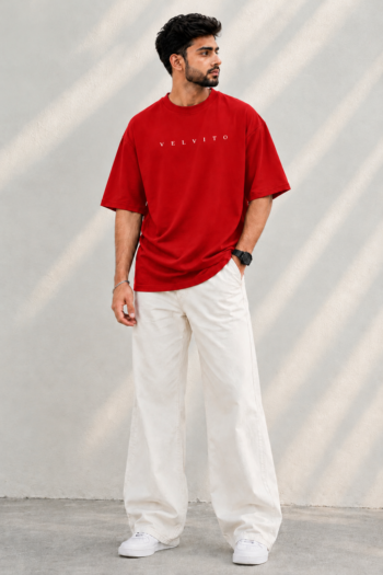 Oversized T-shirt Red