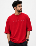 Oversized T-shirt Red