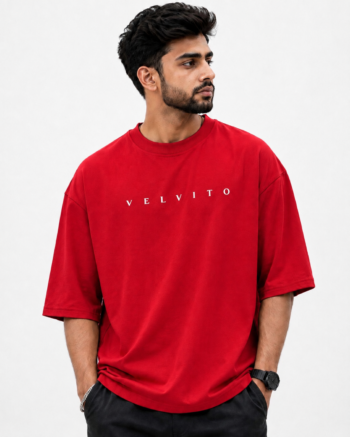 Oversized T-shirt Red