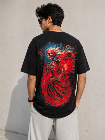 Inferno Phantom Oversized T-Shirt for Men