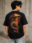 Skull Samurai Oversized Tee